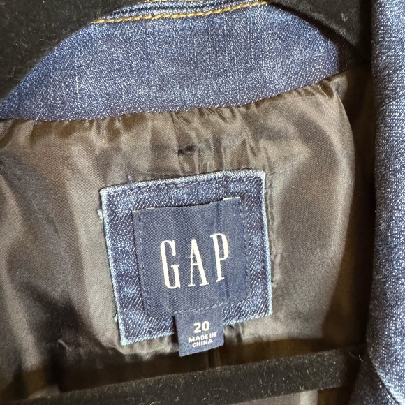 NWT Gap women's denim blazer - size 20 - Picture 3 of 5